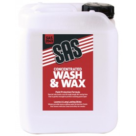 S.A.S Concentrated Wash & Wax 5 litre